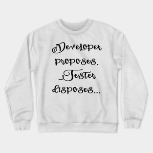 Developer proposes B Crewneck Sweatshirt